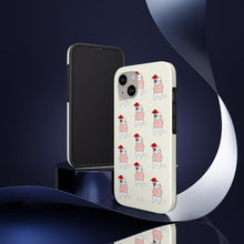 Christmas Cat Tough Case for iPhone with Wireless Charging