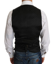 Black Wool Dress Waistcoat Dolce & Gabbana