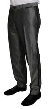 Gray Patterned MARTINI 2 Piece Suit Dolce & Gabbana