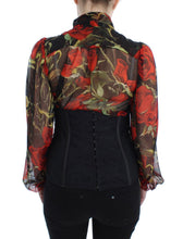 Black Stretch Corset Waist Strap Belt Dolce & Gabbana