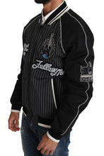 Black DD58 SG62 Sequined Beaded Jacket Dolce & Gabbana