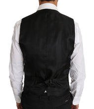 Purple Pattern Wool Silk Waistcoat Vest Dolce & Gabbana