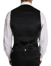 Gray Wool Double Breasted Waistcoat Vest Dolce & Gabbana