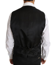 Gray Wool Silk Waistcoat Vest Dolce & Gabbana