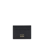 Dolce & Gabbana Black Calf Leather Bos Taurus Wallet