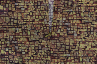 Multicolor Mosaic Print Silk Blouse T-shirt Dolce & Gabbana
