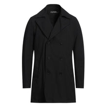 People Of Shibuya Black Recycled Polyester Men Trench Coat