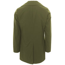 People Of Shibuya Green Recycled Polyester Men Trench Coat