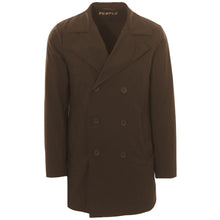 People Of Shibuya Brown Recycled Polyester Men Jacket
