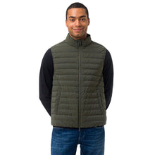 People Of Shibuya Green Polyester Men Vest