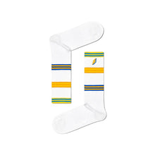 Happy Socks White Cotton Sock