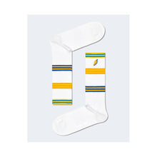 Happy Socks White Cotton Sock