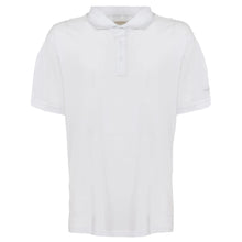People Of Shibuya White Cotton Polo Shirt