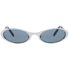 More & More Silver Metal Sunglasses