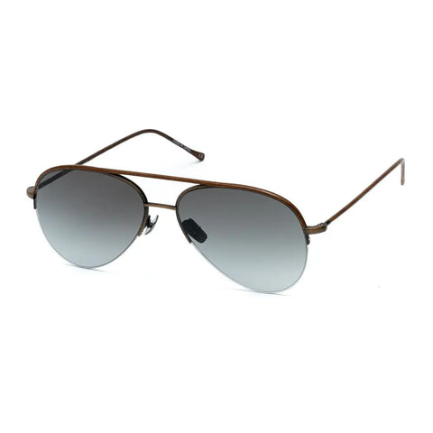Brown Titanium Sunglasses Belstaff
