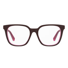Love Moschino Burgundy Acetate Frames