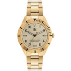 Adidas Gold Stainless Steel Bracelet Watch