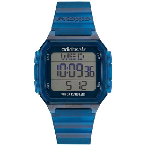 Blue Resin Watch Adidas