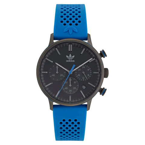 Blue Rubber Watch Adidas