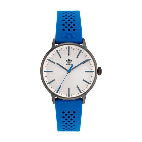 Blue Rubber Watch Adidas