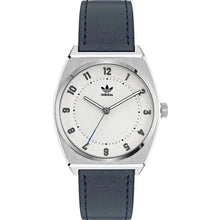 Blue Leather Watch Adidas