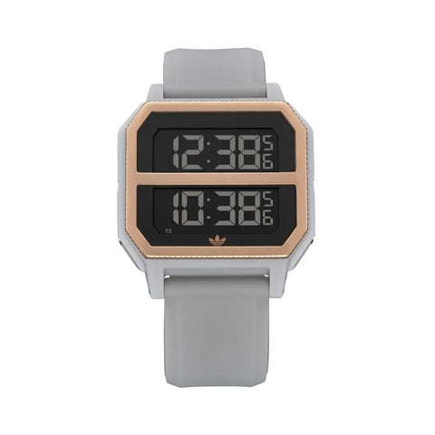 Gray Synthetic Watch Adidas