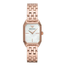 Rose Gold Stainless Steel Watch Armani