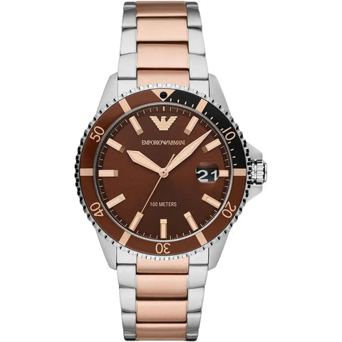 Multicolor Stainless Steel Watch Armani