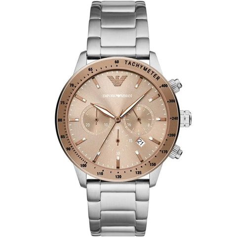 Silver Stainless Steel Watch Armani
