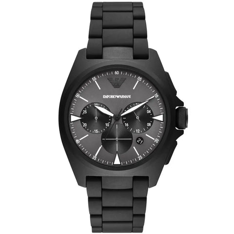 Black Stainless Steel Watch Armani
