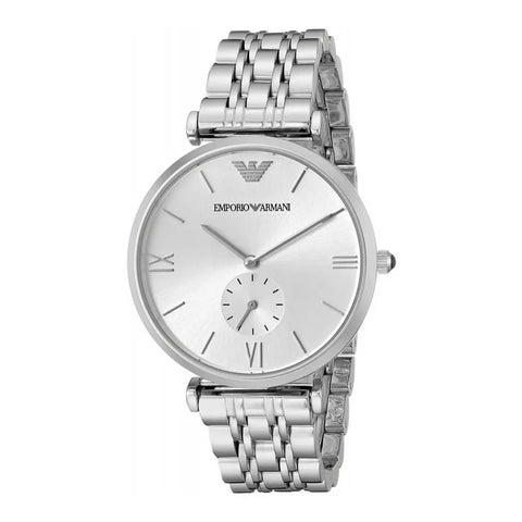 Silver Stainless Steel Watch Armani