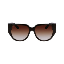 Ferragamo Brown Bio Injected Sunglasses