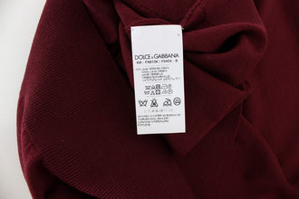 Red Sleeveless Crewneck Vest Pullover Dolce & Gabbana