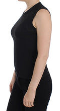 Black Sleeveless Crewneck Vest Pullover Dolce & Gabbana
