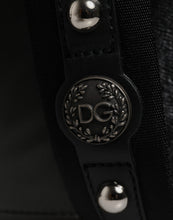 Dolce & Gabbana Gray Nylon Prince Forever School Travel Backpack Bag