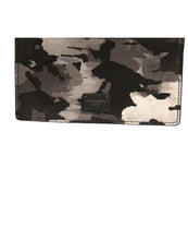Dolce & Gabbana Multicolor Camouflage Logo Plaque Coin Purse Wallet