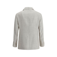 Single-breasted check Blazer Brunello Cucinelli