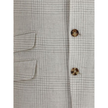 Single-breasted check Blazer Brunello Cucinelli