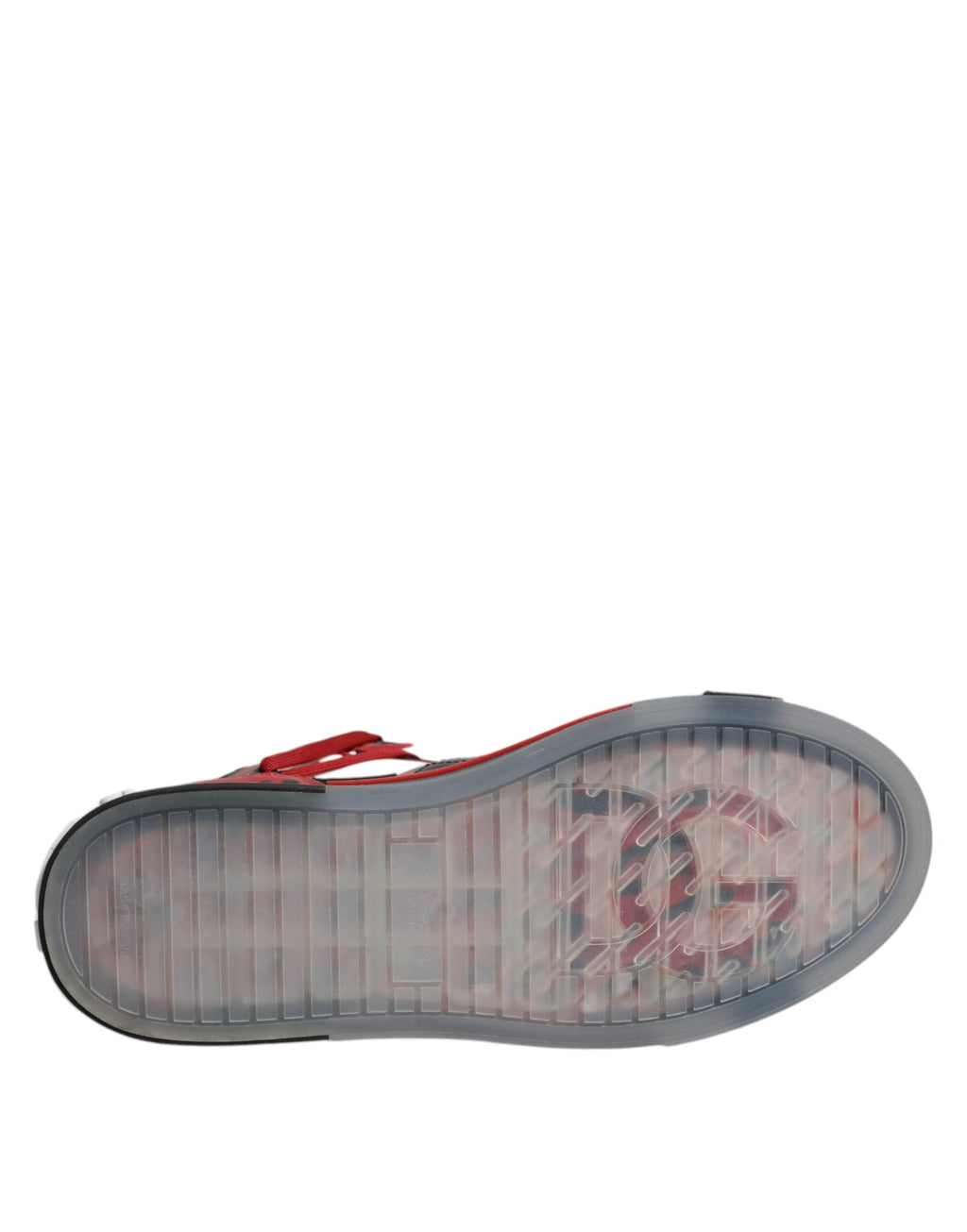 Multicolor Leather High Top Sneakers Shoes Dolce & Gabbana