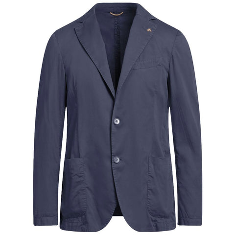 Blue Cotton Blazer AT.P.CO