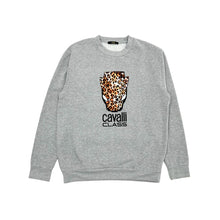 Cavalli Class Gray Polyester Women's Hoodie