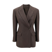 Linen Blazer Jacket Brunello Cucinelli