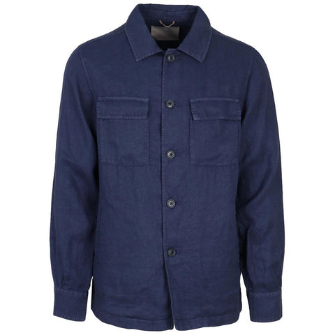 Blue Linen Shirt AT.P.CO