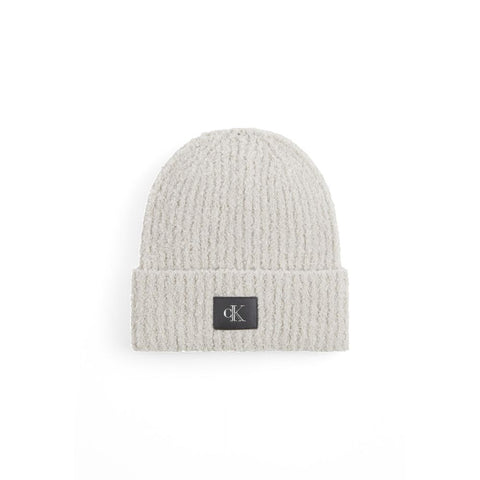 Calvin Klein Jeans Gray Marabou Caps Baseball Hat