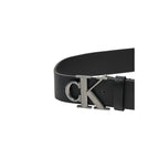 Calvin Klein Jeans Black Leather Regular Belt