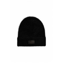 Calvin Klein Black Alpaca Leather Caps Baseball Hat