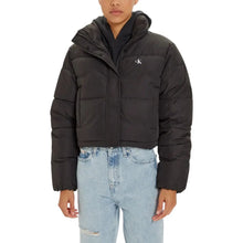 Black Polyester Jackets & Coat Calvin Klein Jeans