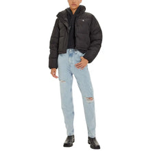 Black Polyester Jackets & Coat Calvin Klein Jeans