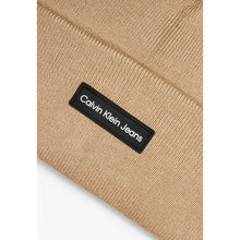 Calvin Klein Jeans Beige Recycled Polyester Caps Baseball Hat
