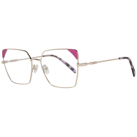 Rose Gold Women Glasses Frame Emilio Pucci